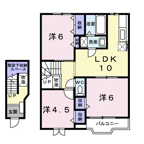 アルバ・ソーレⅡ（202） 間取り図画像