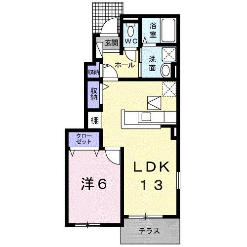 フォルトゥーナ（101） 間取り図画像