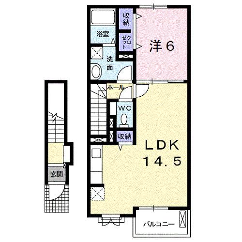 ミレ　グランデ　Ⅰ（203） 間取り図画像