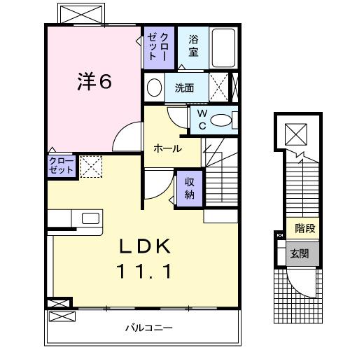 ハーベストホーム壱番館　Ⅱ（202） 間取り図画像