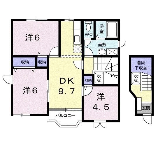  間取り図写真