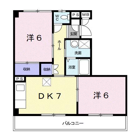 アステール宮前（302） 間取り図画像