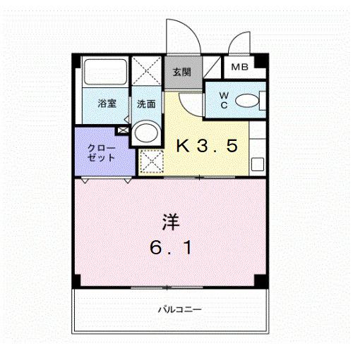 プランドール（205） 間取り図画像