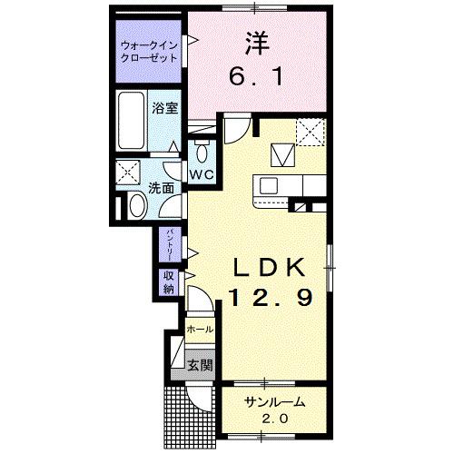 スエロ・レシデンシア（105） 間取り図画像
