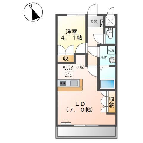 カトル・カール 間取り図画像