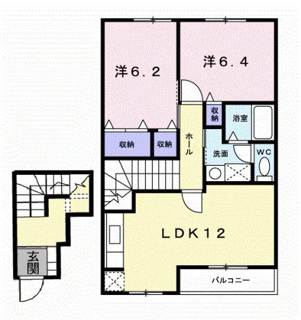 プラゼール・ラゴーアⅠ（202） 間取り図画像