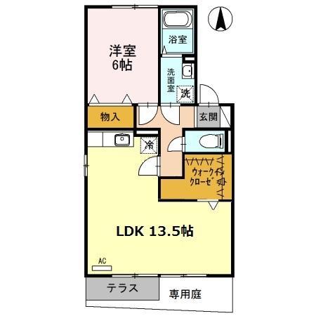 セジュールMY（102） 間取り図画像