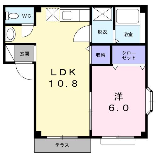 ヴェルドール大樹Ⅰ（105） 間取り図画像