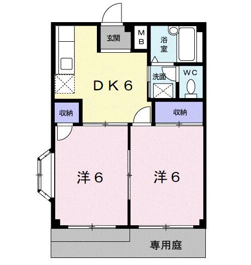 ＲＩＶＥＲＨＩＬＬＹＵＡＳＡⅡ（105） 間取り図画像