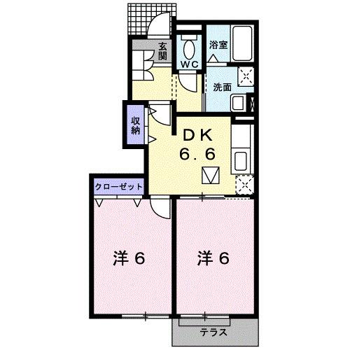 ラピタⅠ（103） 間取り図画像