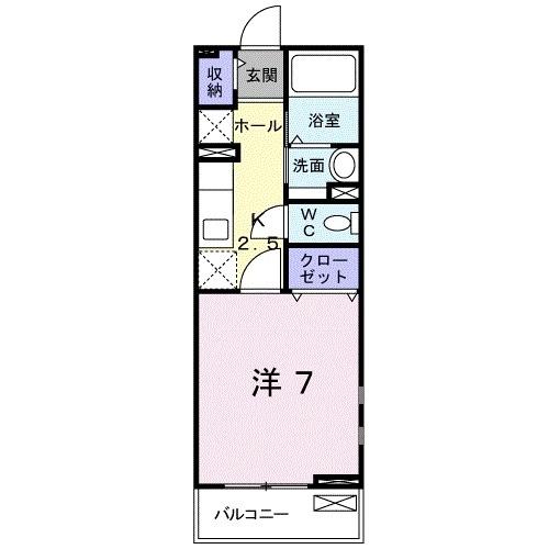 パルティシオン（201） 間取り図画像