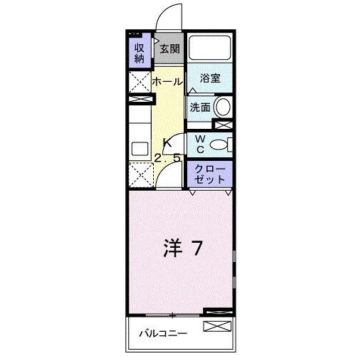 パルティシオン（201） 間取り図画像