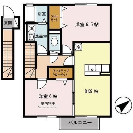 イヴェールアージュ（201） 間取り図画像