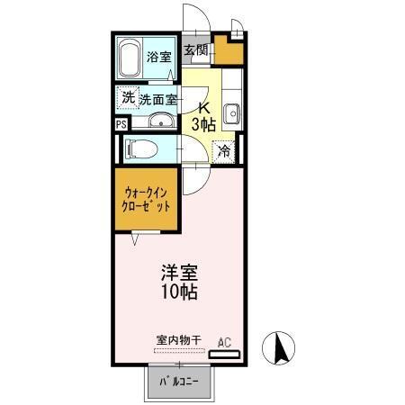 D-room WIN WIN(ﾃﾞｨｰﾙｰﾑｳｲﾝｳｲﾝ)（202） 間取り図画像