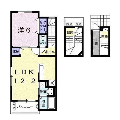 セレノ（307） 間取り図画像