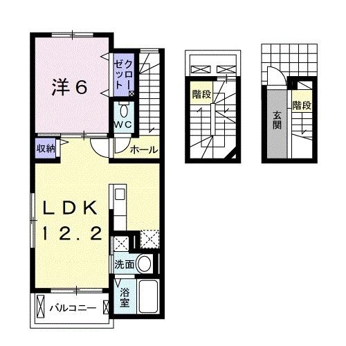 セレノ（307） 間取り図画像