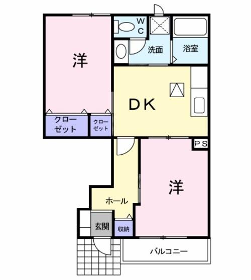 ハミングバード（103） 間取り図画像
