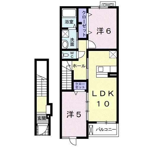 グランジュール（205） 間取り図画像