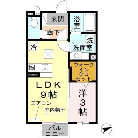 グラミール中之島（103） 間取り図画像