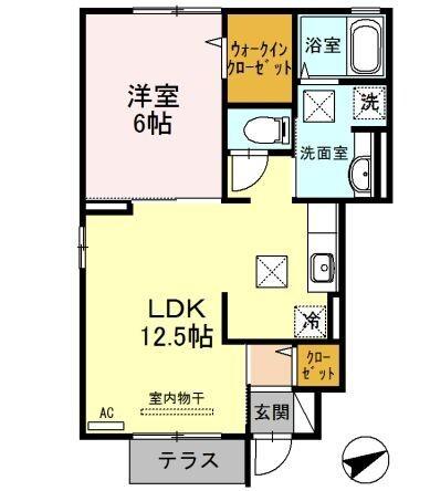 ブランドール松江東（101） 間取り図画像