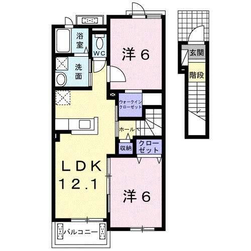 フォルトゥーナ（202） 間取り図画像