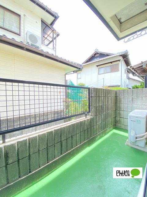 エメラルドハイツⅢ（101） バルコニー