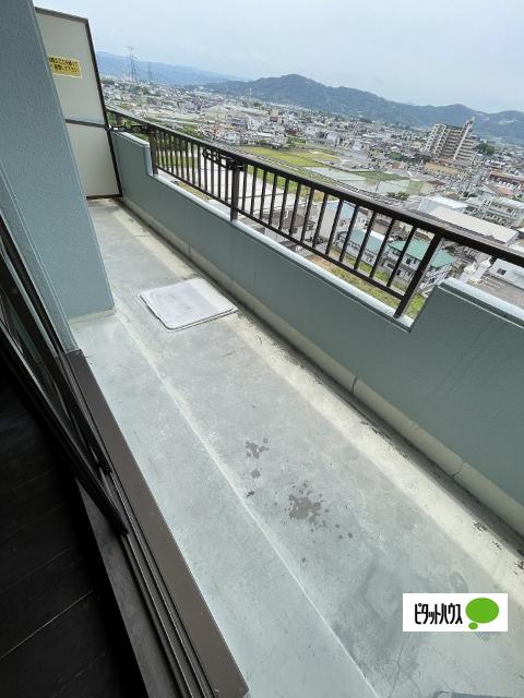 岩出市吉田マンション バルコニー
