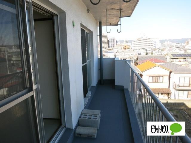 戸根マンション（406） バルコニー