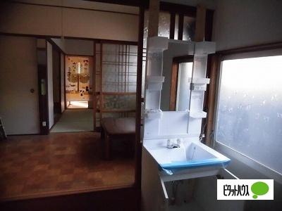 名手市場　戸建て（-） 洗面
