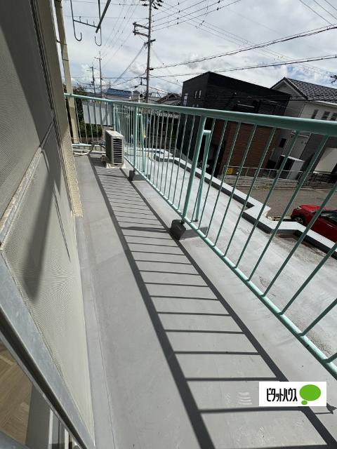紀の川コーポ（2H） バルコニー