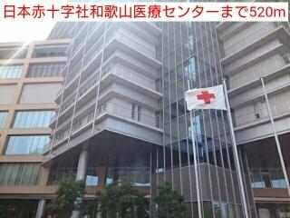 日本赤十字社和歌山医療センター：440m