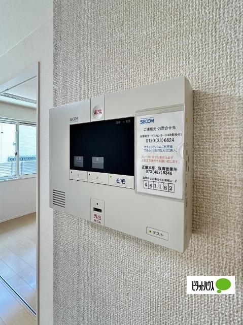D-room内原　B棟（B102） セキュリティ