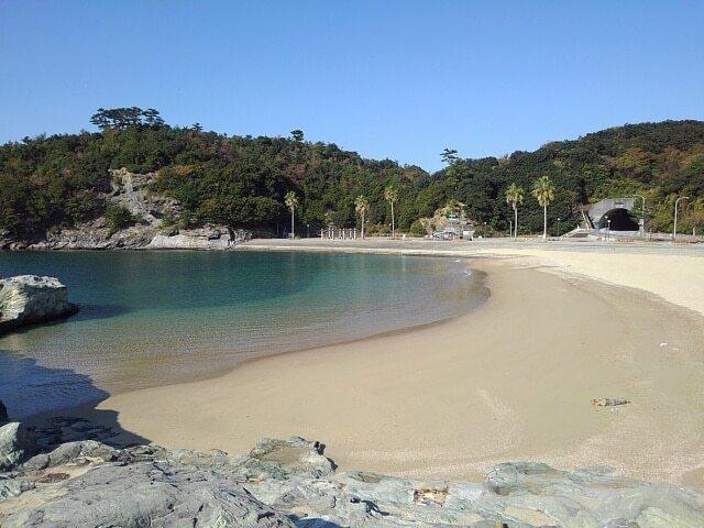 浪早ビーチ：2100m