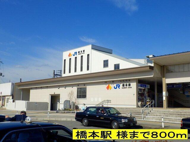 橋本駅 様まで：800m