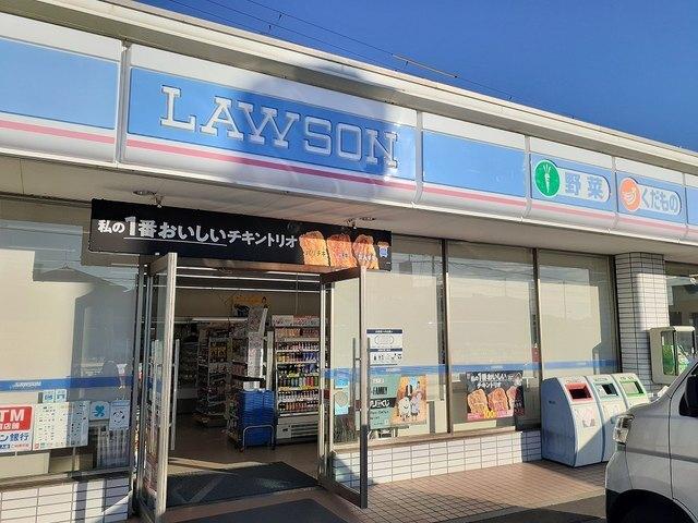ローソン西小二里店様：400m