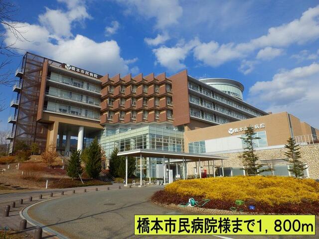 橋本市民病院様：1800m