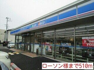 ローソン様：510m