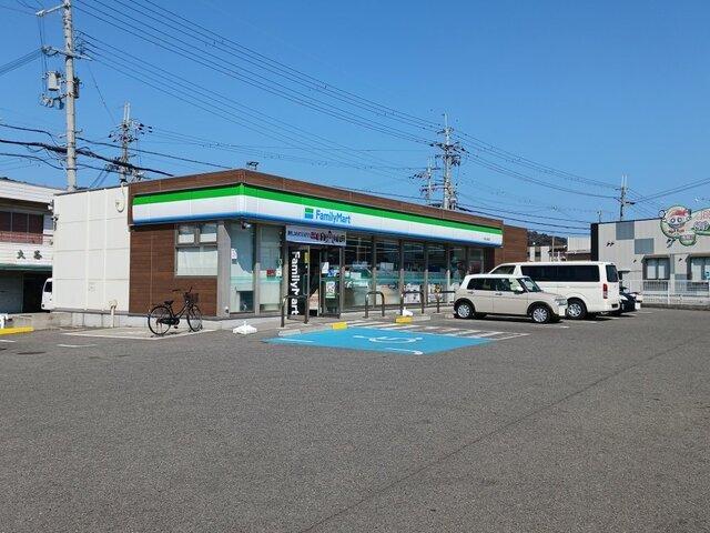 ファミリーマート園部店様：500m
