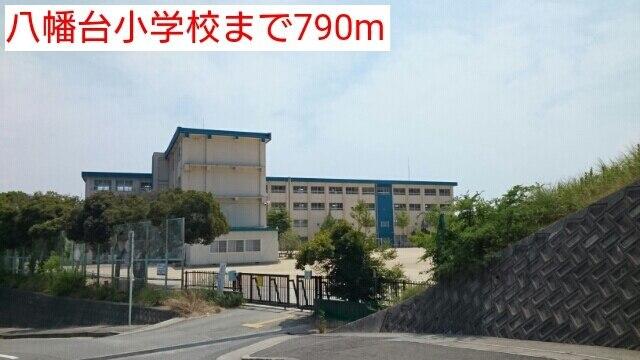 八幡台小学校：790m