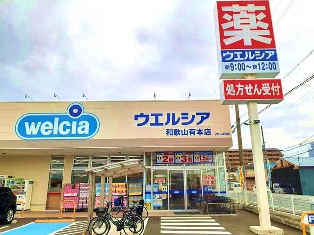 ウエルシア和歌山有本店様：550m