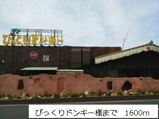 びっくりドンキー様まで：1600m