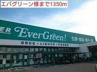 エバグリーン様：1350m