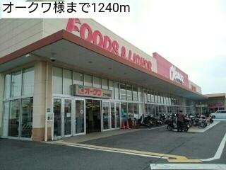 オークワ様：1240m