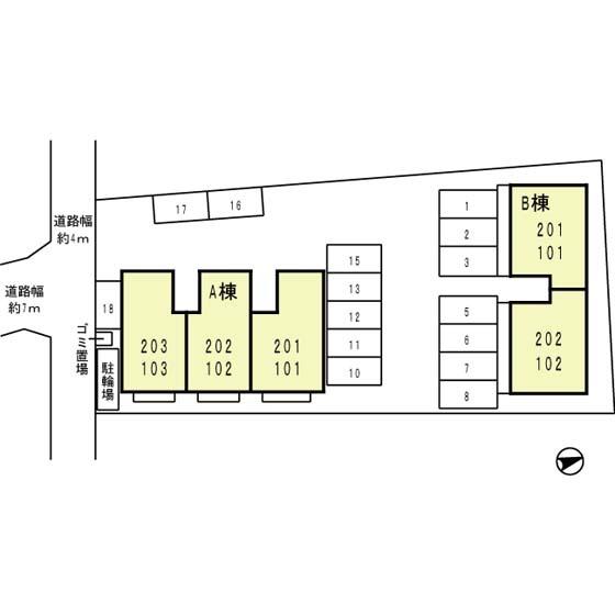 Cozy Court　Ａ棟（A103） その他