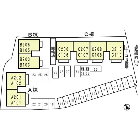 グリーンコート岩出　Ａ棟（A101） その他