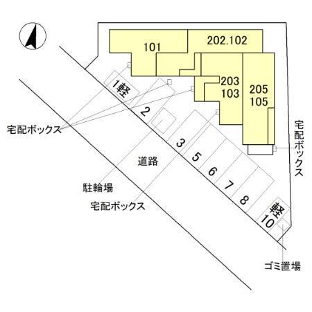 グレイスコート狐島（105） 物件画像
