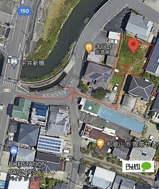 市小路貸土地（約73.2坪） 外観