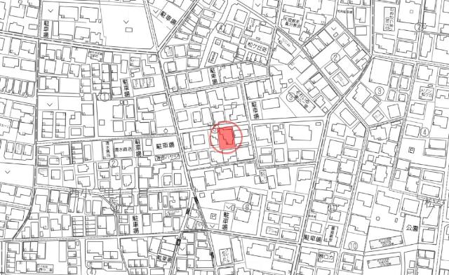 東小二里売地 区画図