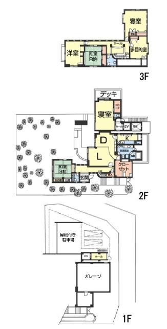 関戸4丁目戸建 間取り図画像