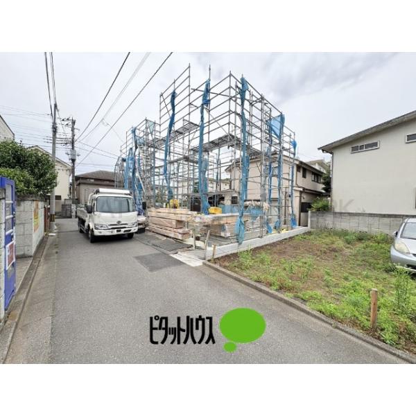 外観　施工中